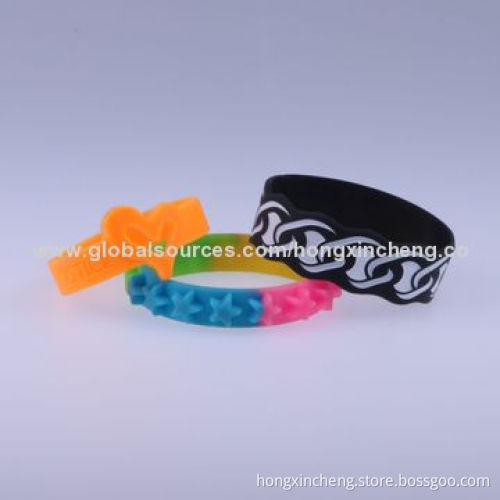 Silicone wristband